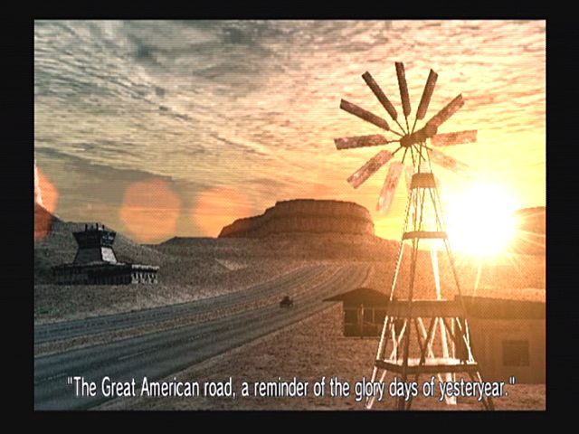 King of Route 66 screenshot 3 for Playstation 2